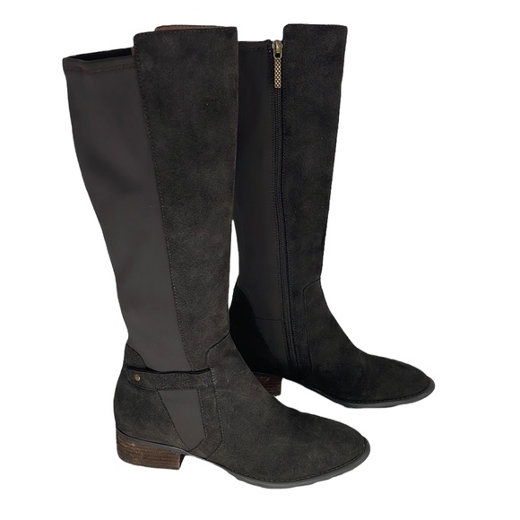 Donald J. Pliner Shoes - Donald J Pliner Piment Suede Boot in Espresso